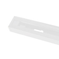 MRail 1 Meter Schiene inkl. 1 Endkappe Weiß