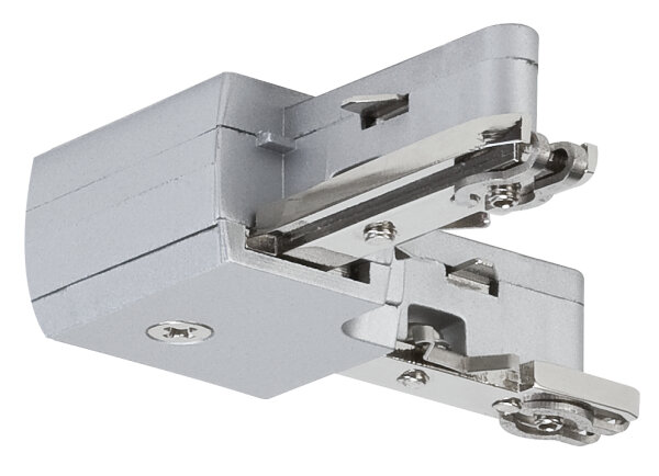 Paulmann URail Schienensystem Light&Easy L-Verbinder starr Chrom matt 230V Metall