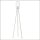 793.71  Paulmann Design Standleuchte Grado 23W Sparlampe Decopipe Chrom/Opal 230V