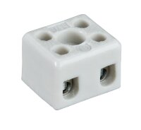Paulmann Sicherheits Keramik Lüsterklemme 3er Pack, 2,5mm² Keramik natur