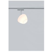 Paulmann URail Schienensystem Light&Easy Spot Zambaioni 1x40W GZ10 Chrom matt/Satin 230V Metall/Glas