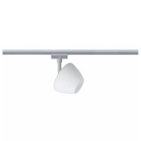 Paulmann URail Schienensystem Light&Easy Spot Zambaioni 1x40W GZ10 Chrom matt/Satin 230V Metall/Glas