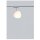 Paulmann URail Schienensystem Light&Easy Spot Zambaioni 1x40W GZ10 Chrom matt/Satin 230V Metall/Glas