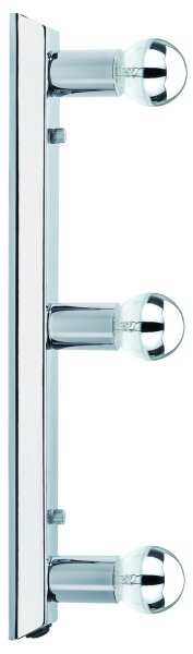 Paulmann Mirror Regula Lichtleiste max.3x40W E14 Chrom 230V Metall