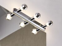 Paulmann Mirror Regula Lichtleiste max.3x40W E14 Chrom 230V Metall