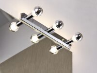 Paulmann Mirror Regula Lichtleiste max.3x40W E14 Chrom 230V Metall